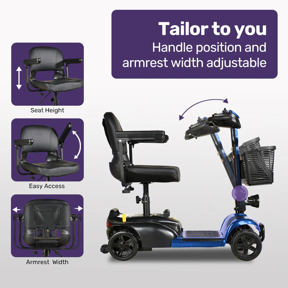 Lite+ Mid Size Foldable Mobility Scooter