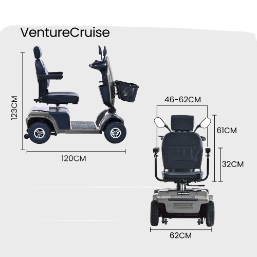 VentureCruise Extra Large-sized Electric Mobility Scooter