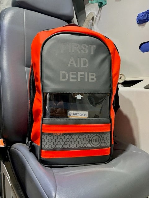 Fully Stocked Trauma Backpack with Mindray AED