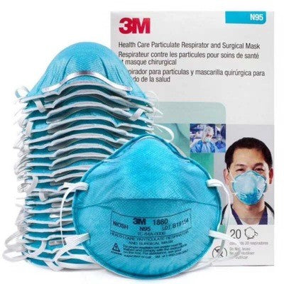 3M 1860 Cupped Particulate Respirator 20 Pack