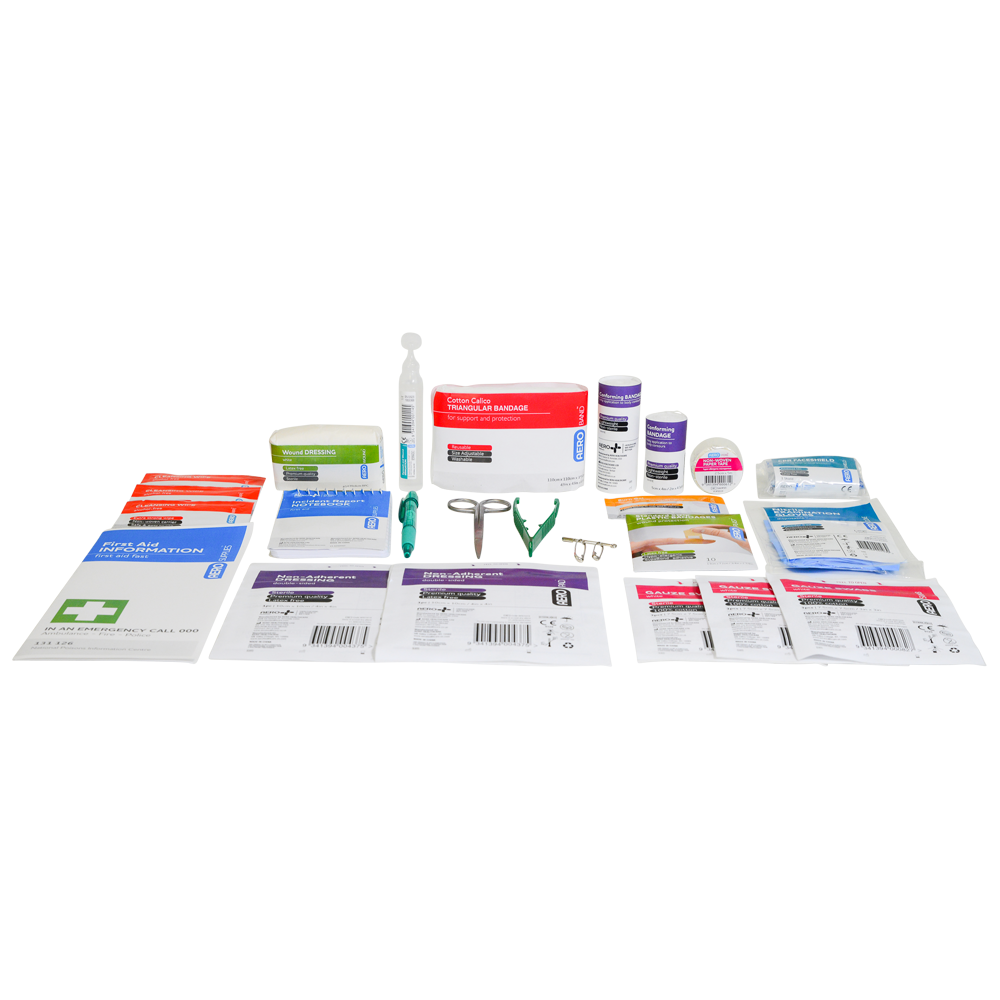 Compact Individual First Aid Kit - 24 x 18 x 7cm