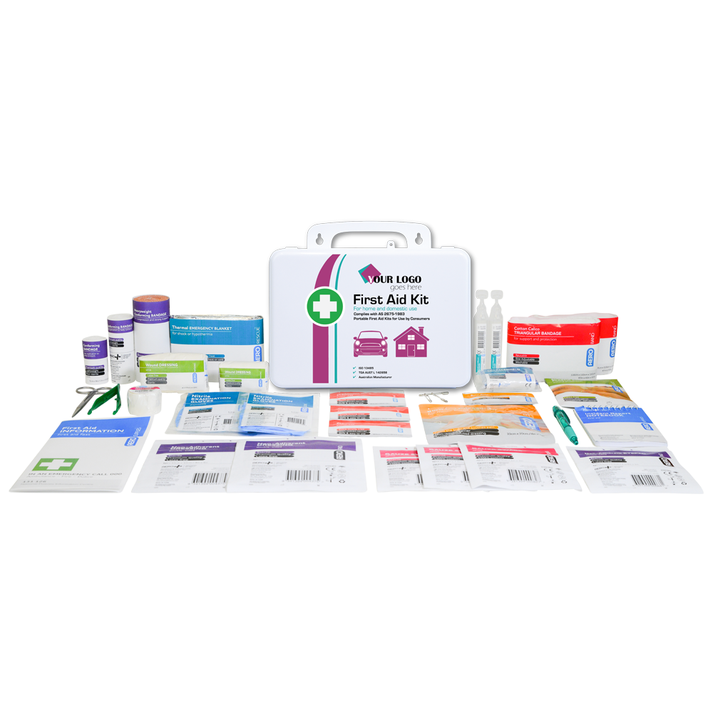 DEFENDER 3 Plastic Waterproof First Aid Kit 25 x 8 x 17cm