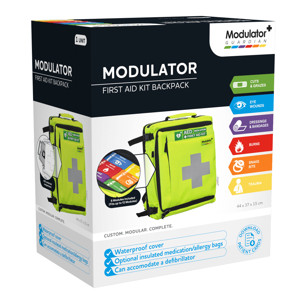 Modulator First Aid Kit Backpack 44 x 37 x 24cm