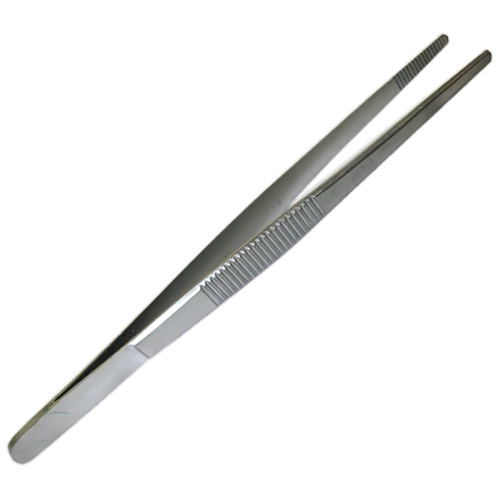 Stainless Steel Blunt Forceps 13cm - 50 pcs