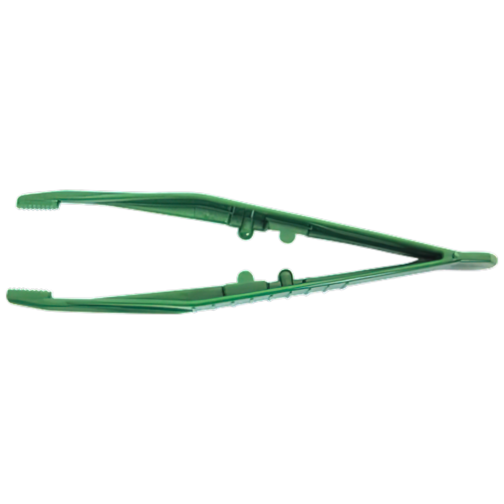 Disposable Plastic Forceps 10.7cm - 10/pk
