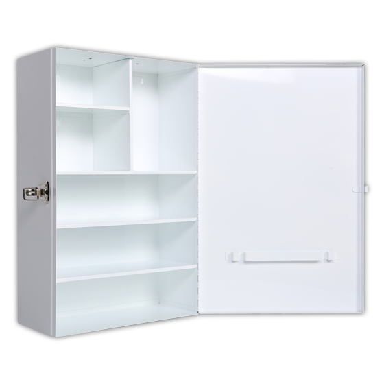 Large Metal First Aid Cabinet 61cm x 41cm x 18cm