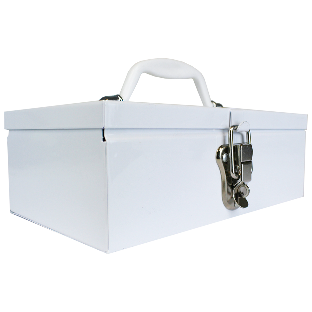 Medium Metal First Aid Case 13 x 37 x 16cm