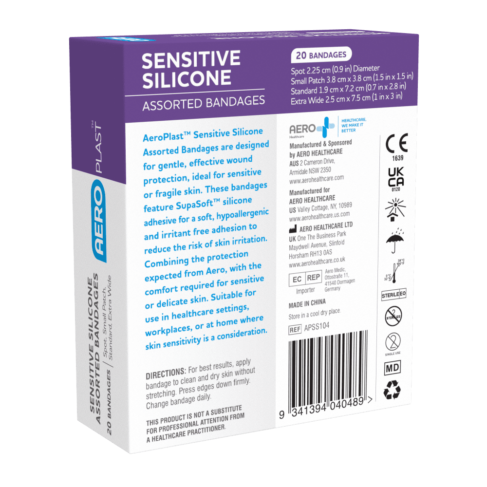 Sensitive Assorted Dressings Box/20 - 6 Boxes