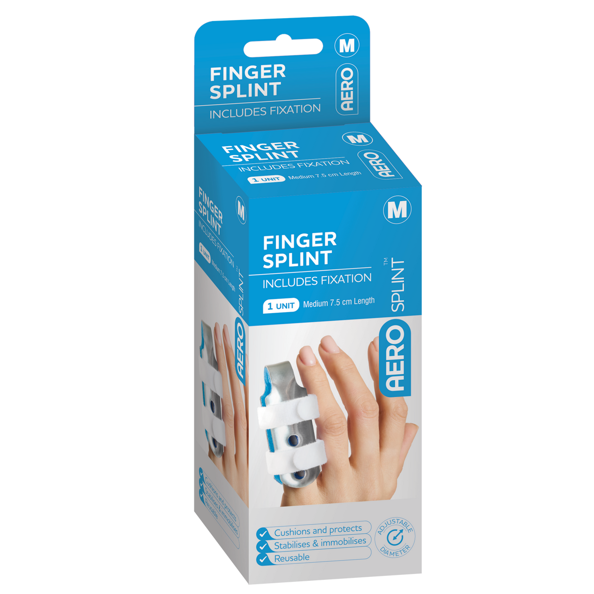 Finger Splint Set – Sizes S, M, L