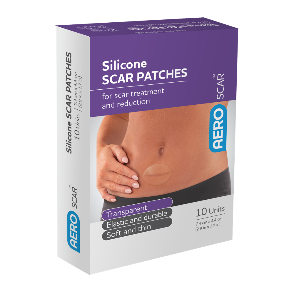 Silicone Scar Patch 7.4 x 4.4cm Box/10
