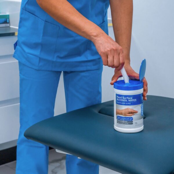 Hard Surface Disinfectant Wipes - Tub/100
