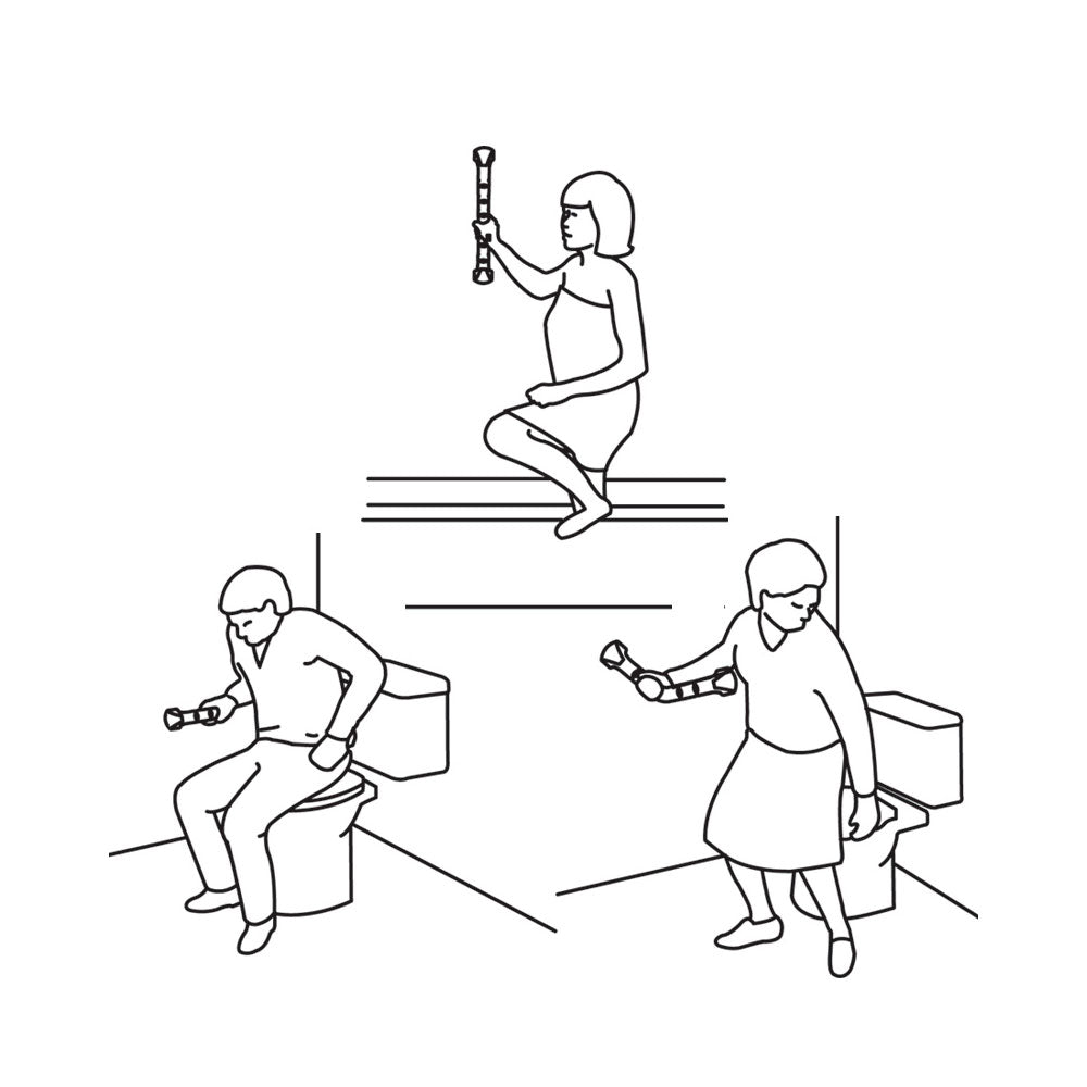 Bathroom Safety Grab Bar (select size)