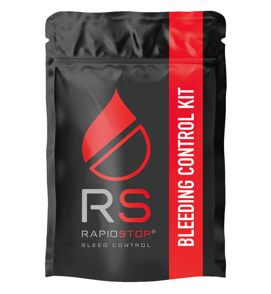 RapidStop Bleeding Control Kit – Plastic Pouch