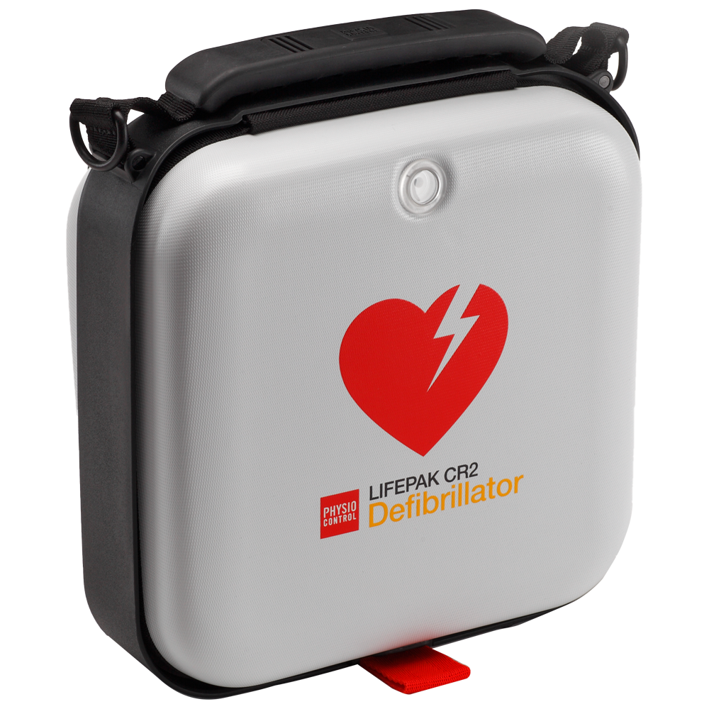LIFEPAK CR2 Essential AED Plus FREE Red Trauma First Aid Backpack ($250 In FREE Gifts)