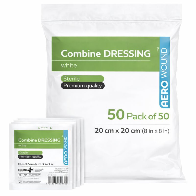 Combine Dressing 20 x 20cm Bag/50