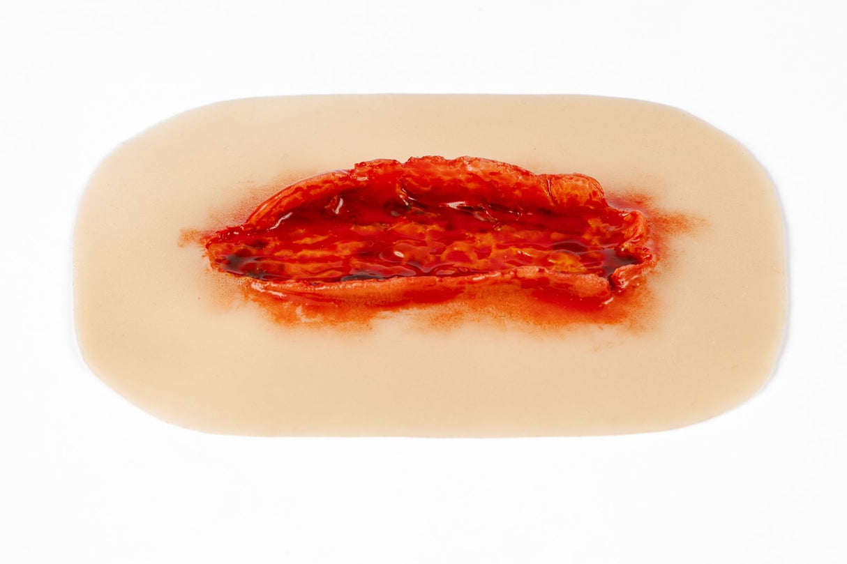 TraumaSim Advanced Trauma Moulage Kit (24 Silicone Wounds, Professional Simulation Kit)