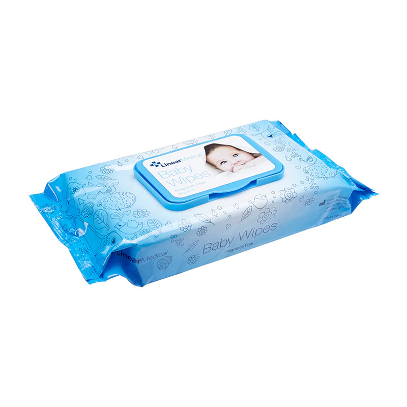 LinarMedical Baby Wipes – Fragrance Free 12 Pack