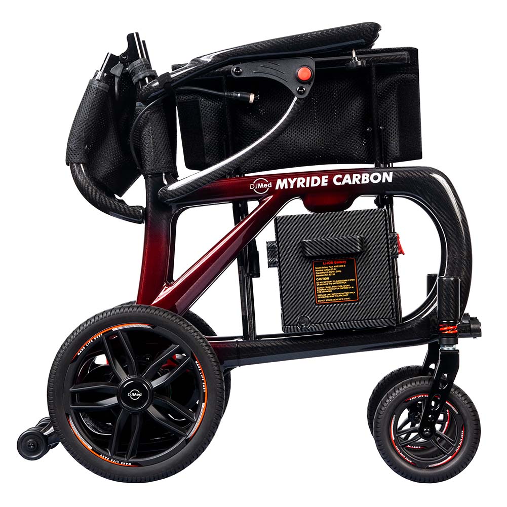 MyRide Ultralight Carbon Fiber Electric Wheelchair