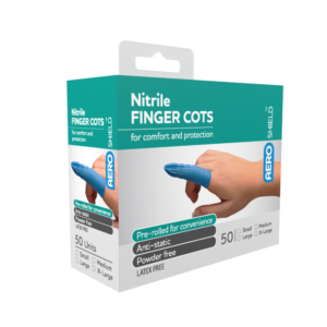 Nitrile Finger Cots Box/50