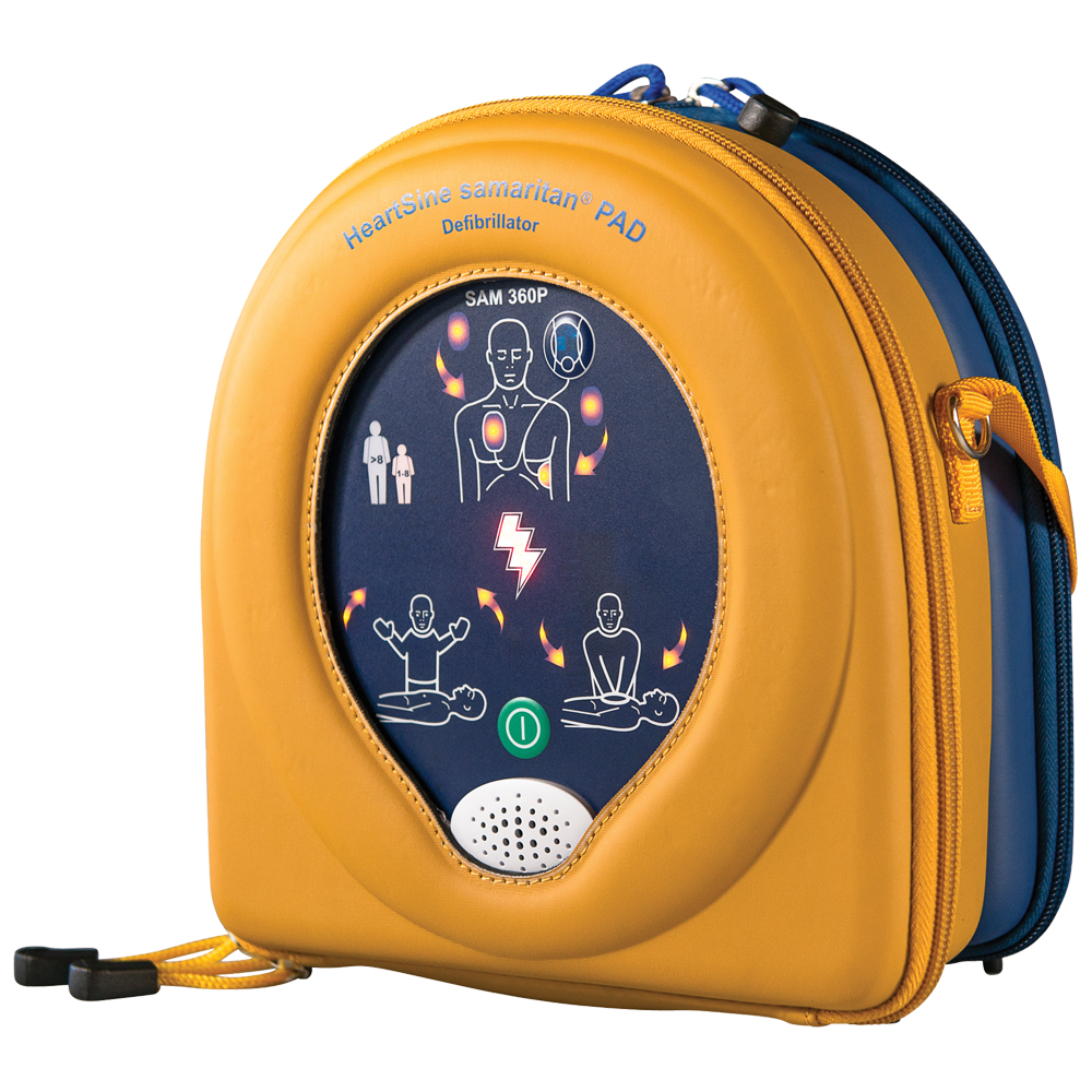 Emergency Response Kit with AED – HeartSine 500P Defibrillator – Semi Automatic