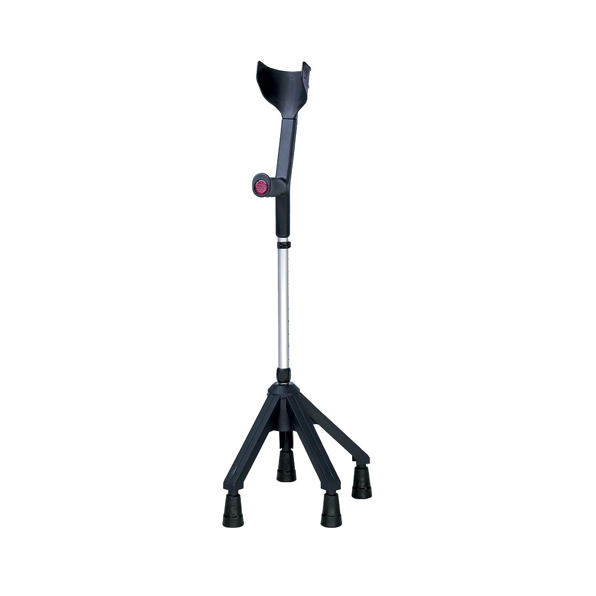 Rebotec Quadro - Quad Forearm Crutch - Black, Single