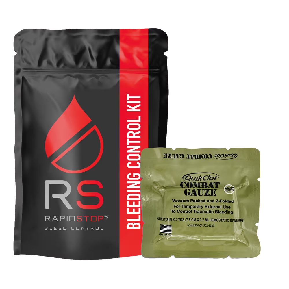 RapidStop Small Bleeding Control Kit – Plastic Pouch