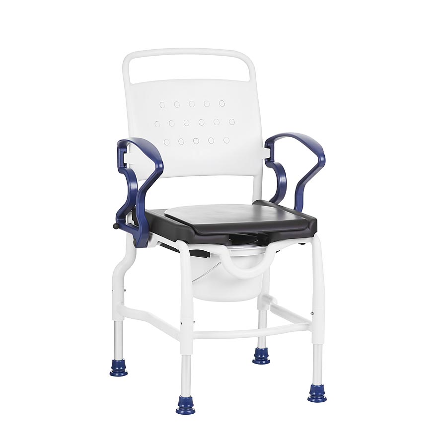 Konstanz Shower Commode Chair with PU Soft Seat