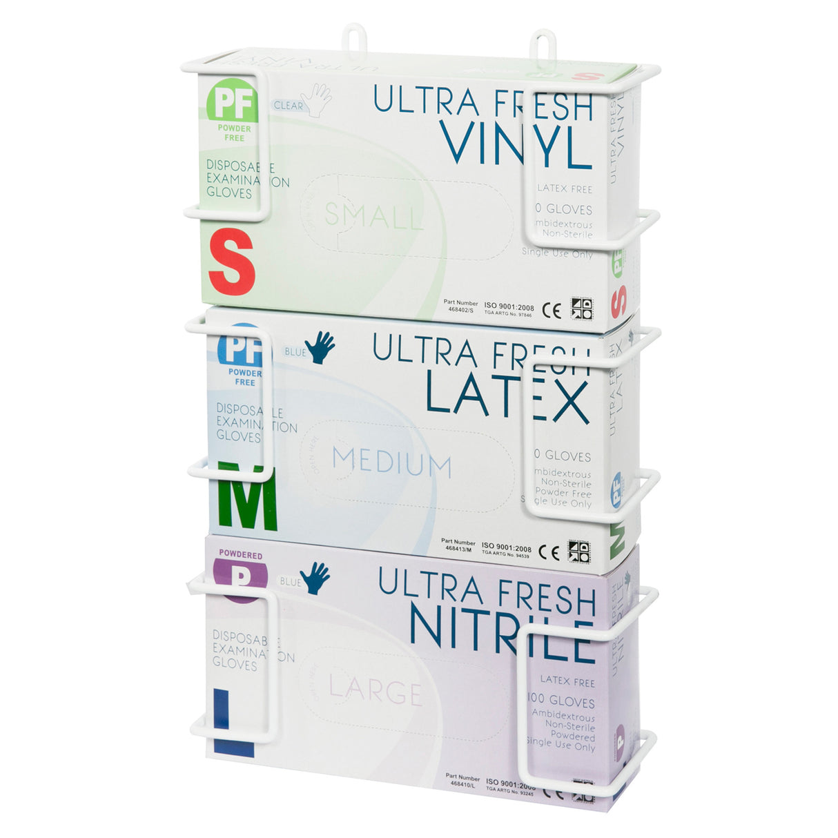 Wired Disposable Glove Dispenser 24 x 8 x 35 cm