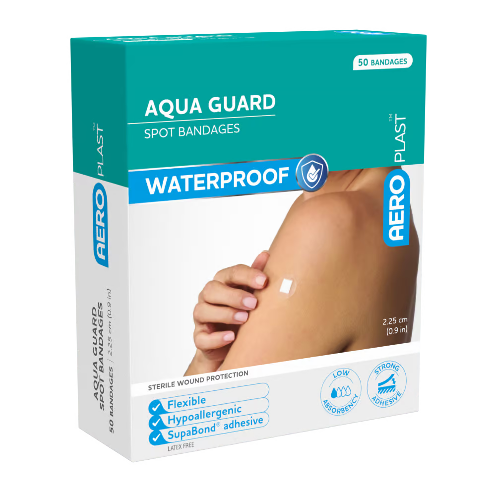 Spot Dressings Waterproof 2.25 x 2.25cm Box/50 – 6 Boxes