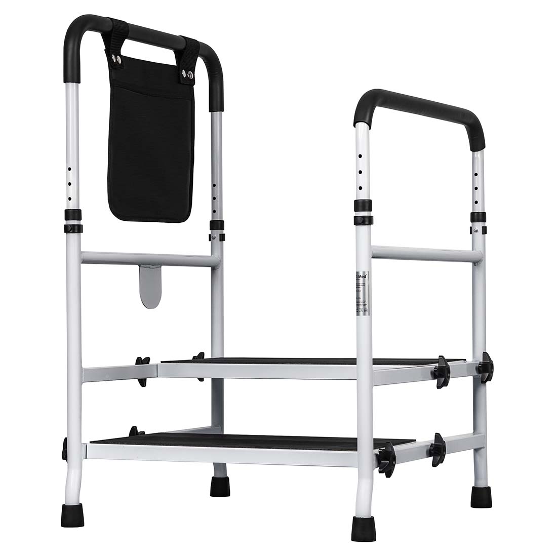 Two Step Stool with Handrail Pro