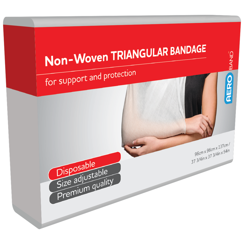Non-Woven Triangular Bandage 96 x 96 x 137cm Bag/10