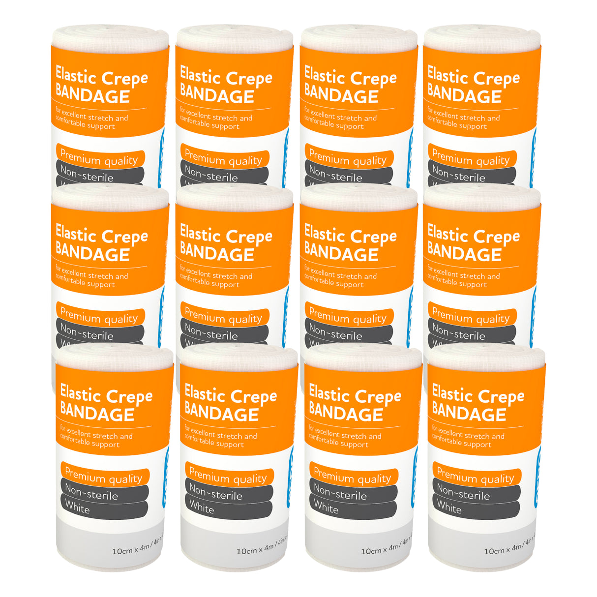 Light Cotton Crepe Bandage – Pack of 12