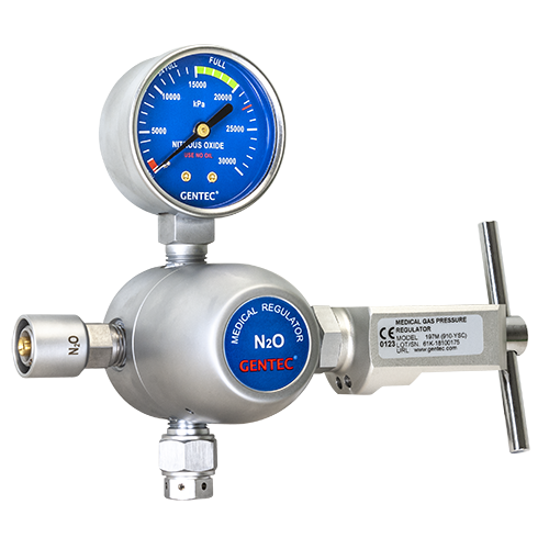 Regulator High Flow Medical Nitrous Oxide - Gentec
