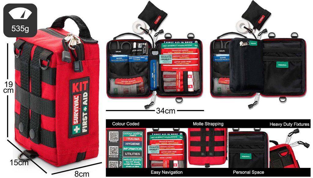 SURVIVAL Tradie First Aid Kit Bundle