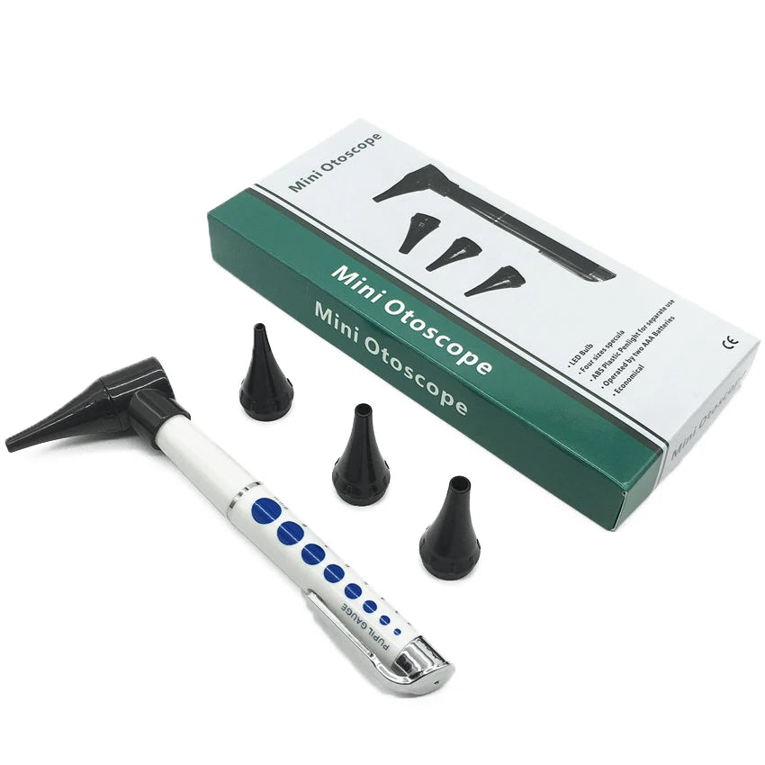 Medical Otoscope Ophthalmoscope Penlight Magnifying Pen