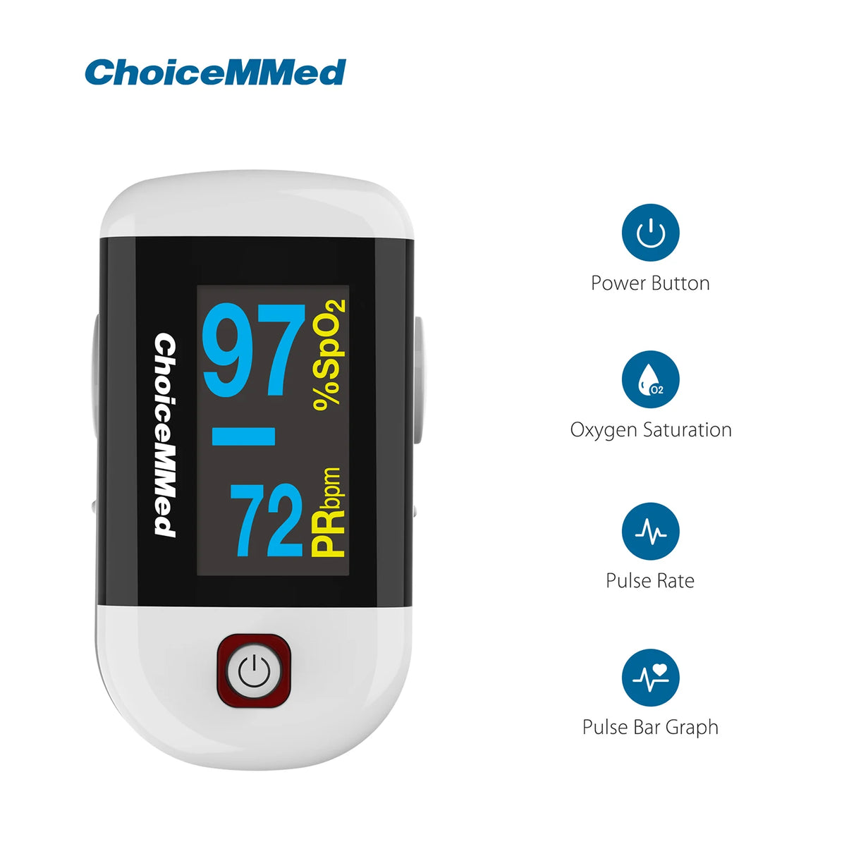 ChoiceMMed Finger Pulse Oximeter