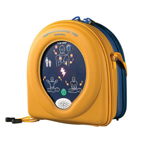 Heartsine 350P Semi Automatic AED Alarmed Cabinet Bundle