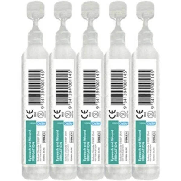 Sodium Chloride Eyewash Ampoule 15ml Box/60