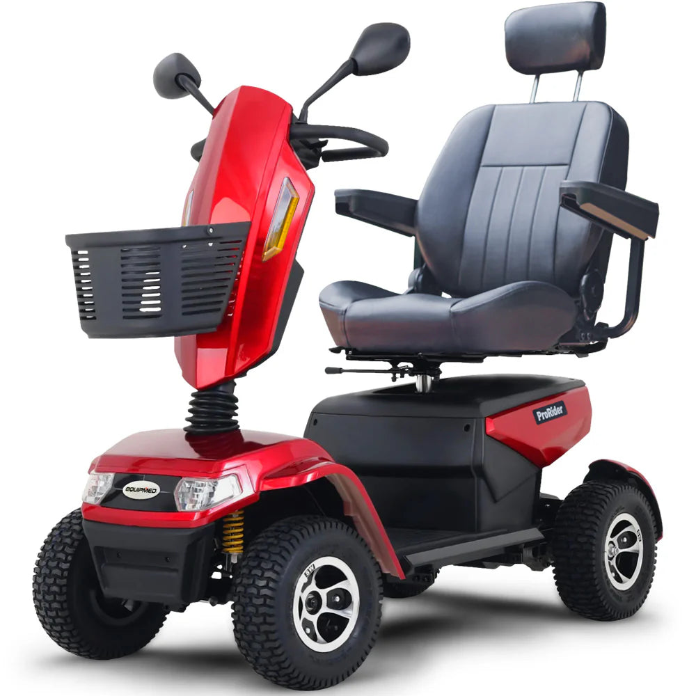 ProRider Ultra Large Mobility Scooter, 200kg Capacity – Red