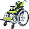 Kids Premium Paediatric Wheelchair Upto 75kg - Green