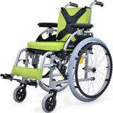 Kids Premium Paediatric Wheelchair Upto 75kg - Green