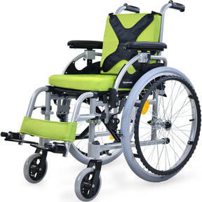 Kids Premium Paediatric Wheelchair Upto 75kg - Green