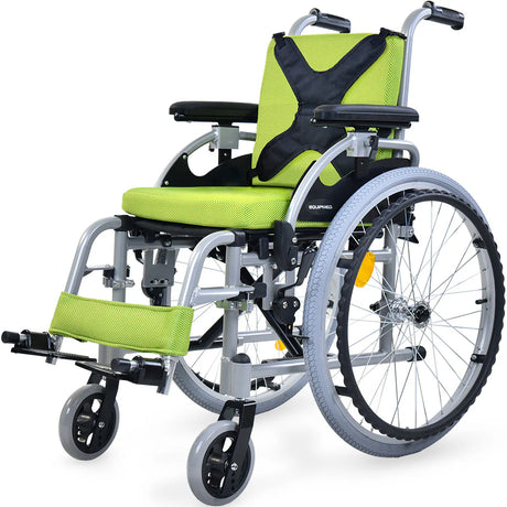 Kids Premium Paediatric Wheelchair Upto 75kg - Green