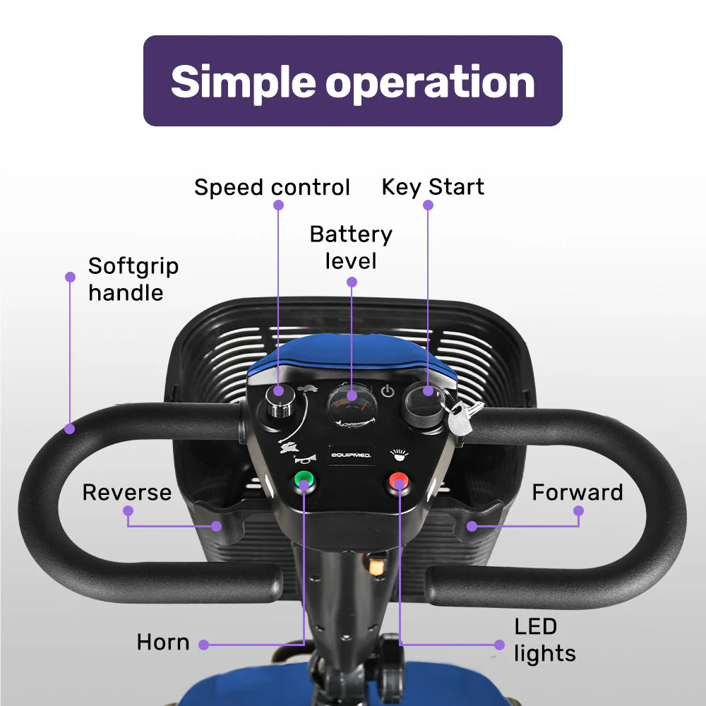 Lite+ Mid Size Foldable Mobility Scooter