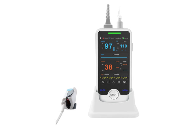 Portable Handheld Vital Signs Monitor with SpO2 & Capnograph