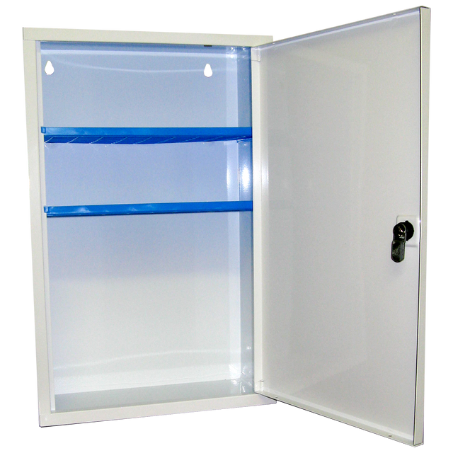 Medium Metal First Aid Cabinet 32 x 50 x 16cm