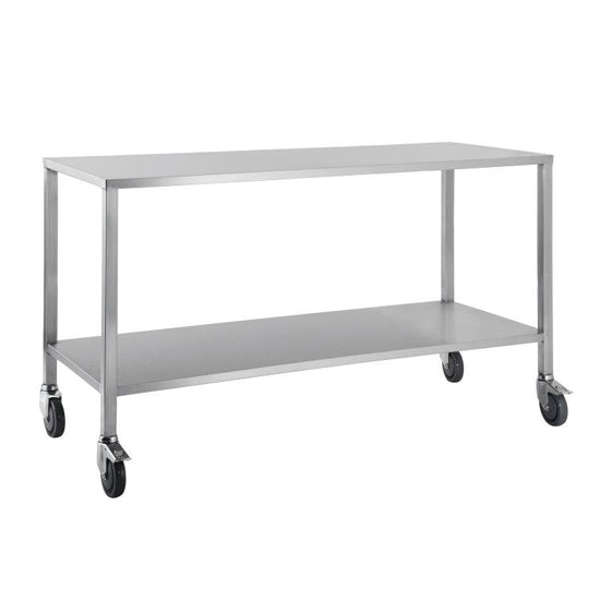 Stainless Steel Trolley No Rails 80 x 50 x 90cm