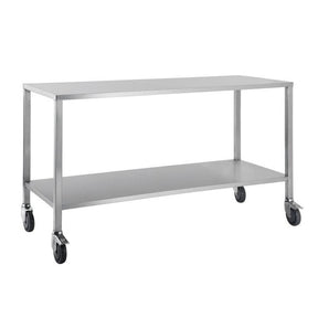 Stainless Steel Trolley No Rails 80 x 50 x 90cm