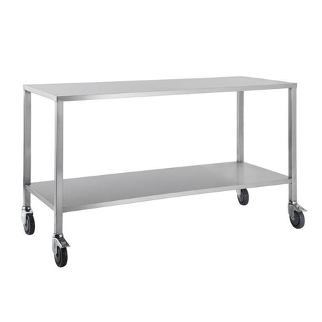 Stainless Steel Trolley No Rails 80 x 50 x 90cm