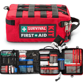 SURVIVAL Family First Aid KIT - 27cm x 21cm x 12cm